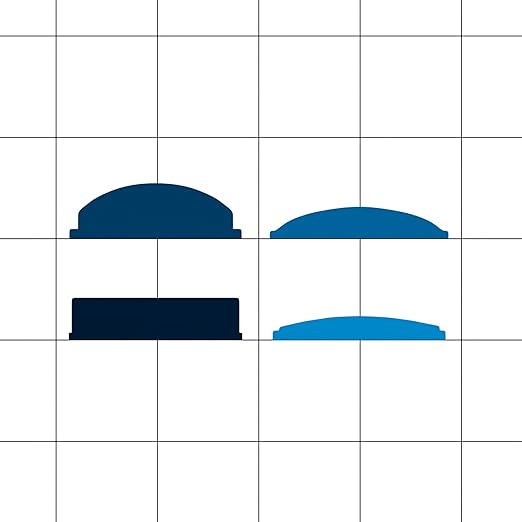 23 Gallon Beige Slim Jim Trash Can with Drop Shot Lid