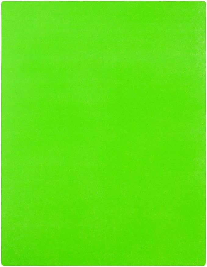 JAM PAPER Full Sheet Shipping Labels - Printable Sticker Paper - 8 1/2 x 11 - Neon Green - 10 Full Pages/Pack