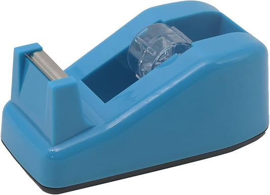 Desktop Tape Dispenser Cute Light Office Tape Dispensers, Nano Pads Fix Base, Green