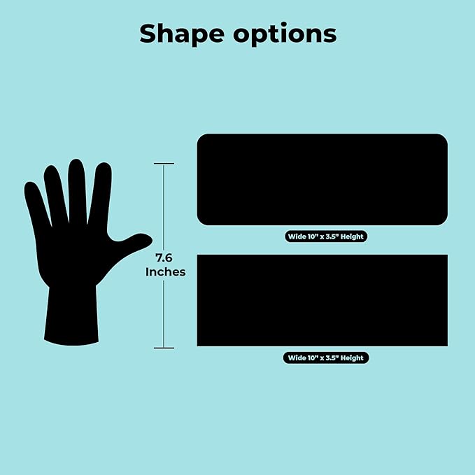 EGD Acrylic Door Name Plate Personalized I Custom Acrylic Sign I Cute Office Accessories Decor I Custom Office Door Signs (10 x 3.5 Inch) (4. Door/Wall Name)