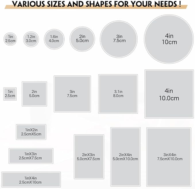Personalized Logo/Address/Name Stamps -Custom Wooden Rubber Stamp, Multiple Sizes Stamps for Business (Round Stamp)