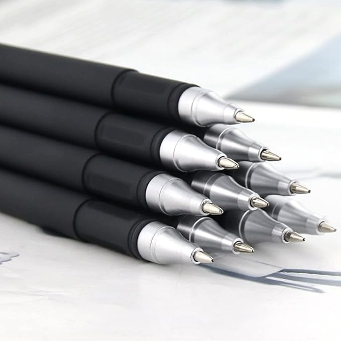 Personalized Pens with Name Words Logo Icon Engraved Custom Gel Pen for Business School Office Bank 100 Pcs