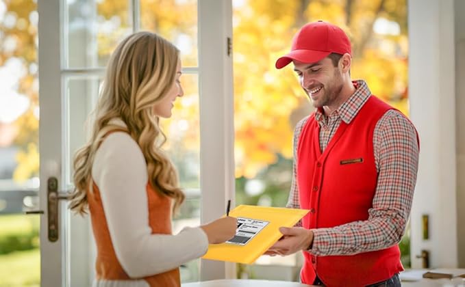 52Pack Yellow 4x8inch Kraft Bubble Mailers Small Business Mailing Packages Self-Sealing Paper Envelopes, Mailer Shipping package Strong Adhesion Padded Envelopes for Jewelry Makeup Supplies