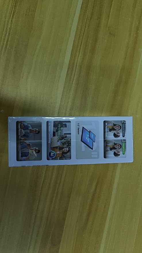 Insta360 Link 2C - 4K Webcam for PC/Mac, 1/2" Sensor, Auto Framing, HDR, AI Noise-Canceling Mic, Gesture Control for Streaming, Video Calls, Gaming, Works with Zoom, Teams, Twitch & More