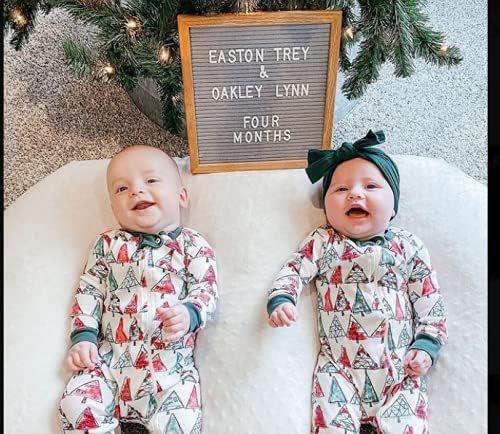 Felt Like Sharing Letter Board (Gray Felt - 16”x20”) – Changeable Message Board with 3 Sets of Felt Board Letters – Statement Wall Sign for Quotes, Home or Holiday Decor In Oak Frame