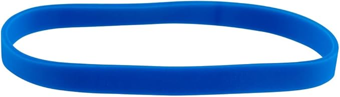 JAM PAPER Durable Rubber Bands - Size 64 - Blue Multi-Purpose Rubberbands - 100/Pack