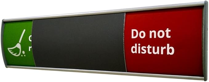 Set of 3, SLIDER SIGN HOLDER FOR DOOR OR WALL MOUNT NAME PLATE FRAME DISPLAY CURVATURE PLAQUE SILVER ALUMINUM 8.0" W x 2.36" H