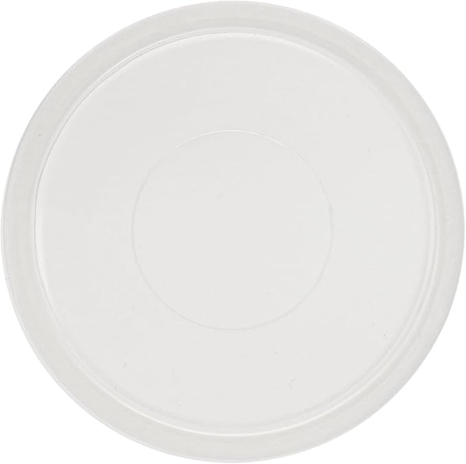 100pcs Discbound Notebook Discs 1.5inch X-Large Size DIY Planner Accessories fits for Tul,Levenger,Arc,Happy Planner,Talia(Clear,1.5inch/38mm)