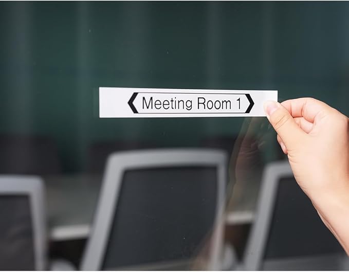 Label KINGDOM TZe-251 24mm 0.94” TZ Tape Compatible with Brother P Touch 1” Laminated White Label Maker Tape for PT D610BT D600 700 P710BT PTP750W, 4-Pack Tze251