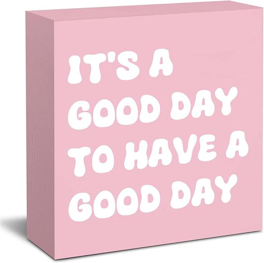 Pink Desk Decorations for Women Office Pink Gifts for Women Office Supplies for Desk Positive Decor Cute Accessories Motivational Gifts for Coworker Friends Female