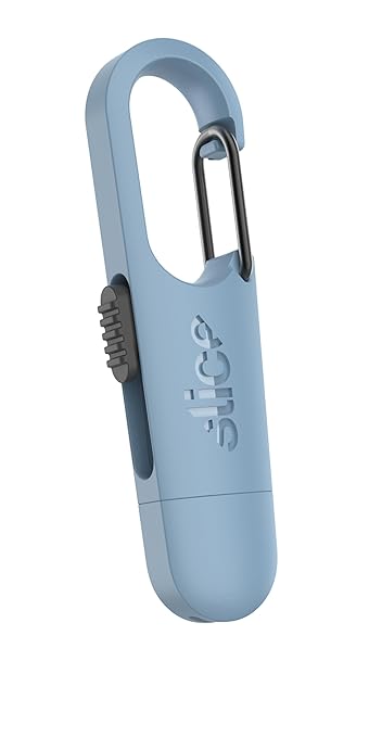 Slice Clip Cutter | Keychain Knife and Box Cutter | Slate