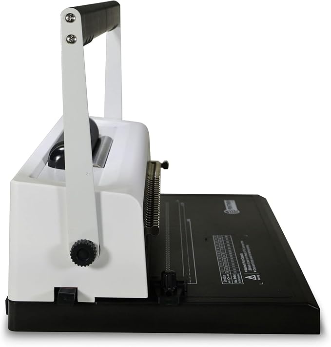 PPE S25A Coilbind Coil Punch & Binding Machine Free Crimper & 8mm Plastic COILS Box of 100pcs