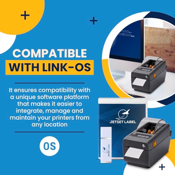 Zebra ZD410 Direct Thermal Label Printer | USB & Ethernet Connectivity | 2 Inch Print Width | ZD41022-D01E00EZ