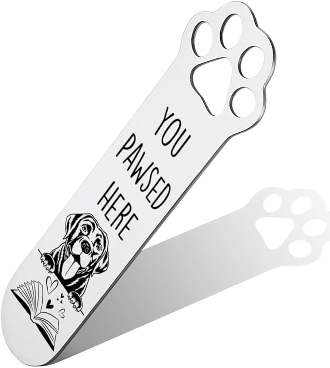 Labrador Dog Bookmark for Labrador Dog Lover Book Lovers Bookworm Bookish Nerd, DOD Gifts for Women, Bookmark Dog Lover, Book Club Gifts for Reader Dog Owner Lover-DX122