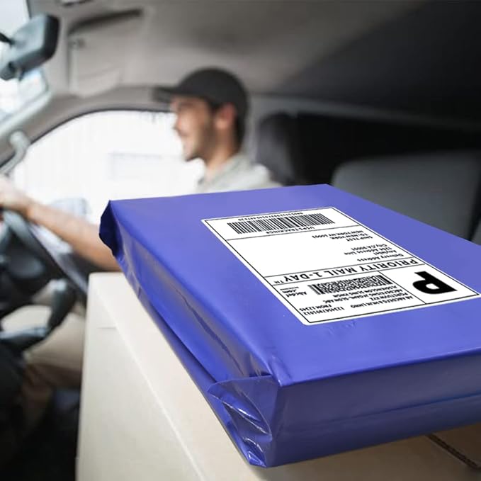 POLYSELLS 1000 pcs 10x13 Inches Purple Poly Mailers Shipping Envelopes, Strong Adhesive Sealing, Waterproof, and Tear-resistant Postal Mailing Bags for Clothing, Books, and Accessories