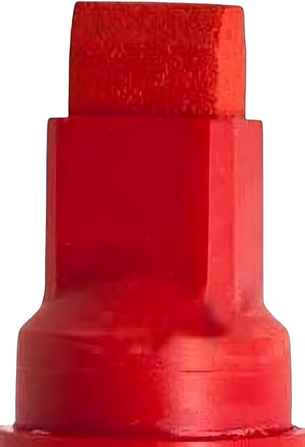 Window Markers for Glass Washable Car Window Paint Pen- Dry Erase Liquid Chalk Marker for Car Decorations on All Surfaces Tire, Windshield - Auto Marker, Autowriter, Rain Resistant (Red, Jumbo Tip)