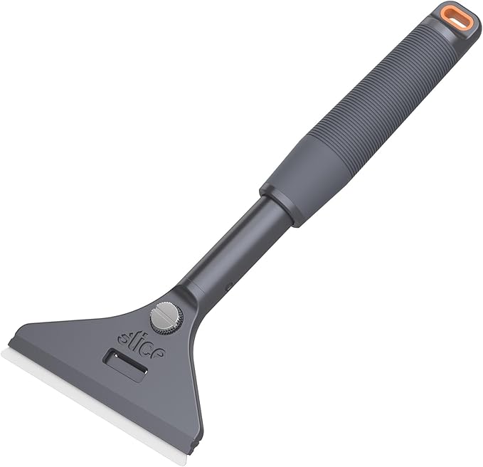 Slice 10599-CS Long-Handled Ceramic Scraper, Never Rusts, Lasts 11x as Long as Metal, Ergonomical Handle for Less Fatigue, 6 Pack