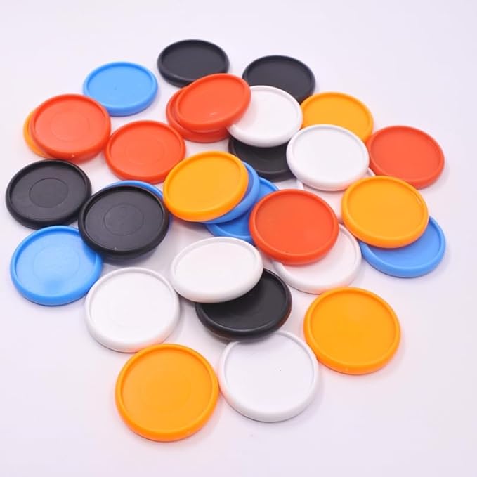 100pcs Discbound Notebook Discs DIY Planner Accessoriesfits for Tul,Levenger,Arc,Happy Planner,Talia(Solid Mixed,1.26 inch/32mm)