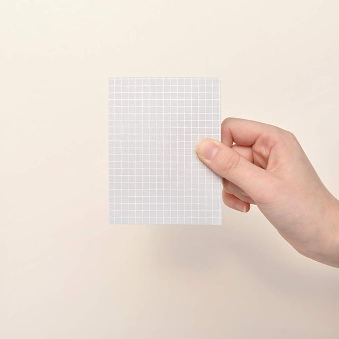 Monolike Memopad Smoothie Ver.2 design SET - 4 Packs, 4 Different Designs, 100 Sheets Per Pad, Total 400 Sheets, Note pads, Writing pads