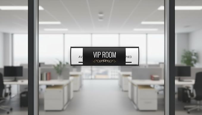 Set of 3, SLIDER SIGN HOLDER FOR DOOR OR WALL MOUNT NAME PLATE FRAME DISPLAY CURVATURE PLAQUE SILVER ALUMINUM 8.0" W x 2.36" H