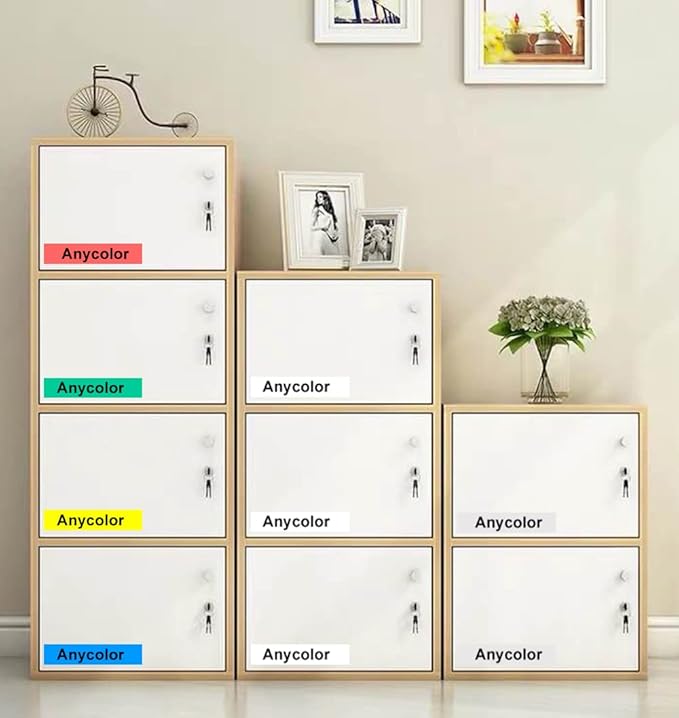 Anycolor 6-Pack Compatible with Brother P Touch TZe TZ Label Tape 12mm 0.47 Laminated (White/Clear/Red/Blue/Yellow/Green) for Ptouch PT-D210 PT-H110 PT-D220 PTD400 PTD410 Label Maker