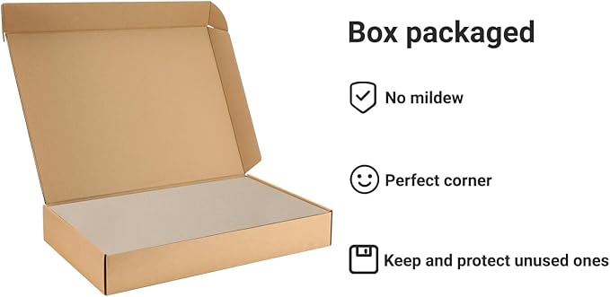 25 Pcs Book Board, Binder Board, Cover Board, Heavy Duty Chipboard for Book Binding, DIY Cardboard (Gray, 11 x 14 Inch 80PT)