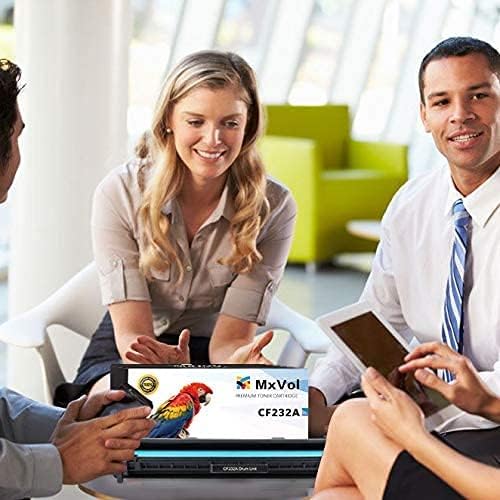 MxVol CF232A 32A Imaging Drum Replacement for HP 32A CF232A Drum Unit Extra High-Yield 2-Pack use for HP Laserjet Pro M148dw M203dw M227fdw M118dw M148fdw M227fdn Printer (No Toner)