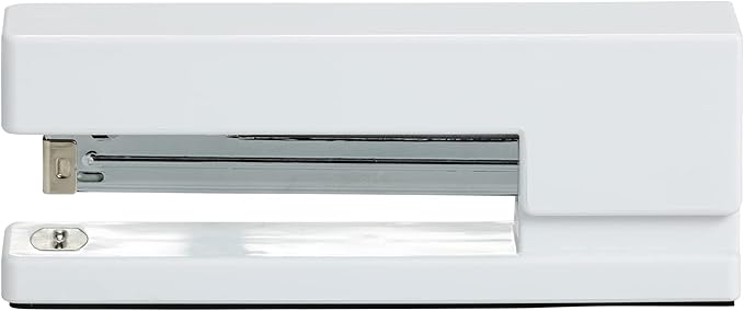 JAM PAPER Modern Desk Stapler - White - Sold Individually