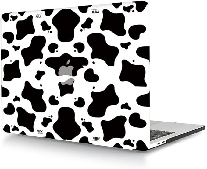 Case Compatible with MacBook Pro 15 Inch 2015 2014 2013 2012 Model A1398, Plastic Hard Shell Protective Case Cover & Keyboard Protector for Mac Pro Retina 15 Old Version - Milk Cow