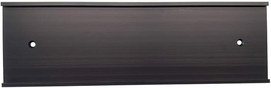 NapTags Nameplate Holder - Wall or Door - 10" x 3" (Black, 1)