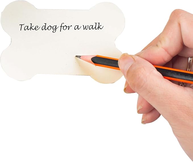 Puppy Notes Sticky Notes Holder | Novelty Dog Notepad Dispenser | Fun Memo Note Pad | Desktop Organiser | Stationery Gift Idea for Dog Lovers | School Office Desk