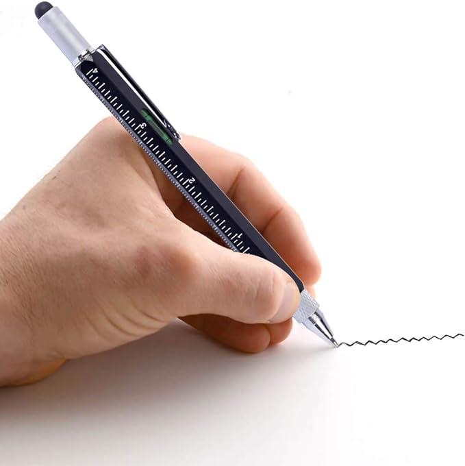 Dad Gifts for Fathers Day, 6 in 1 Multitool Pen, Stocking Stuffers for Mens Gifts for Him Husband, Father's Day for dad, Birthday for Men, Tools Cool Gadgets,Office Gift