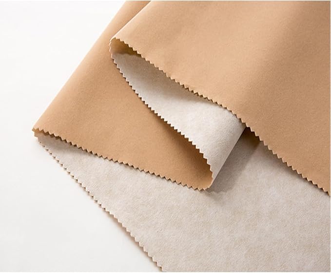 Self Adhesive Apricot Velvet Drawer Liner - Jewelry Box Felt Liner, Solid Color Felt Drawer Liner for Arts & Crafts, Decor - 17.7" x 98"