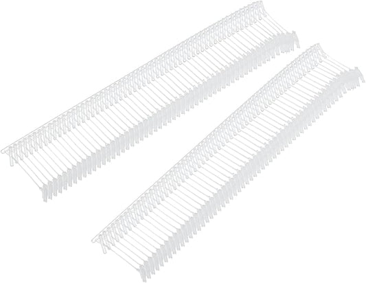 MECCANIXITY Standard Tagging Fasteners,Plastic Regular,Standard Label Gun Price Tagging Barbs for Garment Price Tag Label Tagging Barbs 15mm/0.59 Inch,Pack of 1000 Transparent