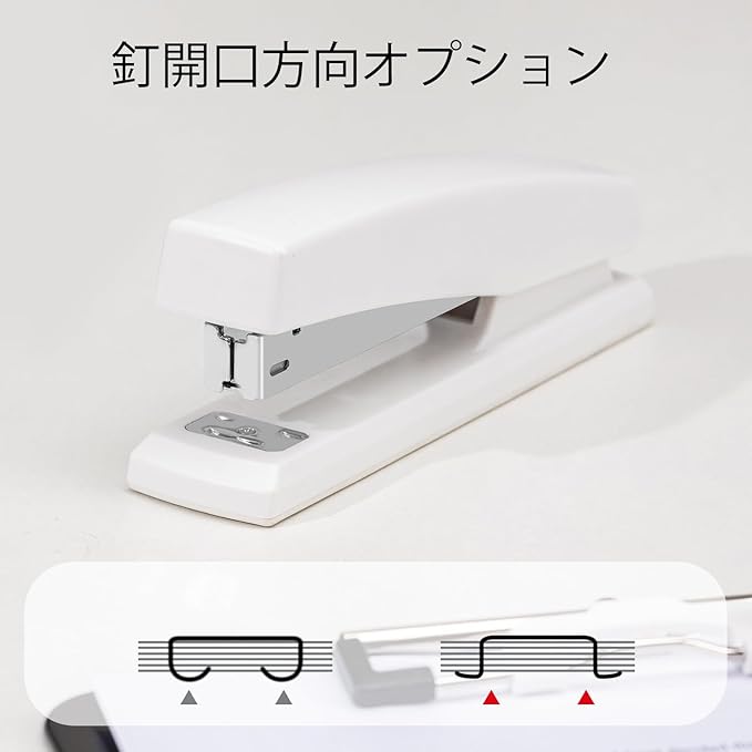 Deli Stapler, Desktop Stapler, Office Stapler, 25 Sheet Capacity, Includes 1000 Staples and Staple Remover, White