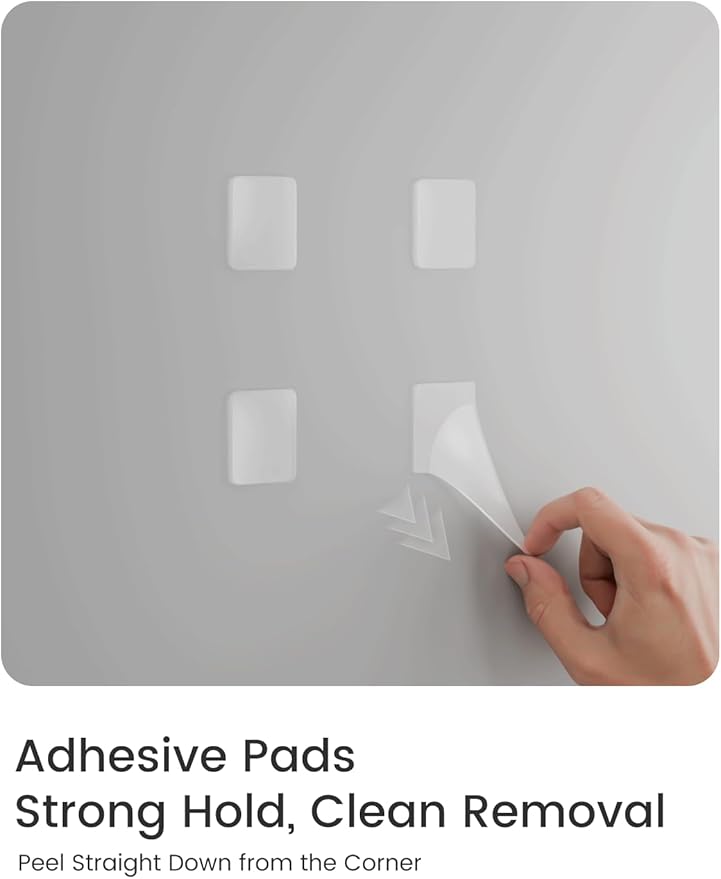 Large Felt Bulletin Board 48" x 36" Cork Board Alternative-12 Pack with 70 Safe Removable Adhesive Tabs, Cork Boards for Walls Cork Board for Home Office Classroom Pin Board (Olive Green)