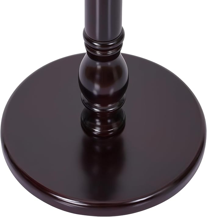 Tree Coat Rack Freestanding with Round Base, Unique Coat Hanger Stand, Heavy Duty Standing Coat Rack Clothes Stand for Winter Jacket, Hat, Entryway/Hallway/Bedroom, Red Brown