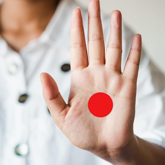 6 Colors 3000 Pieces Dot Stickers Color Code Circle Stickers Can Writing 1 Inch Office Supplies Stationery Sticker Garage Sale Sticker (6 Rolls, 500 Labels/Roll)