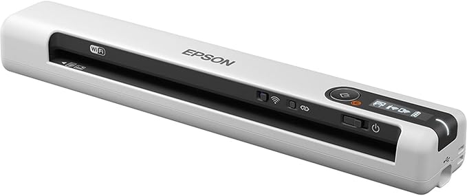 Epson DS-80W Wireless Portable Sheet-fed Document Scanner for PC and Mac