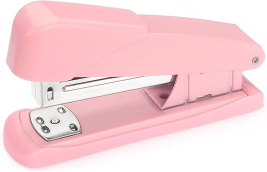 Tamaki Stapler, Office Stapler, Staplers for Desk(Pink)