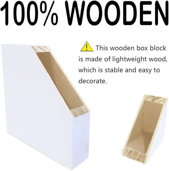 Lack of Planning On Your Part Sign Wood Block,Funny Office Desk Signs Wood Box for Cubicle Tabletop Desk Decor,Office Gifts for Coworker 5"L x 5"W x 1.1"H