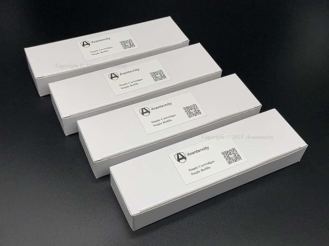 Avanternity's Staple Refills, Compatible with Ricoh Type L 411240 Staples/Ricoh Type L 411241 Refill Staples (Pack of 4 Boxes)