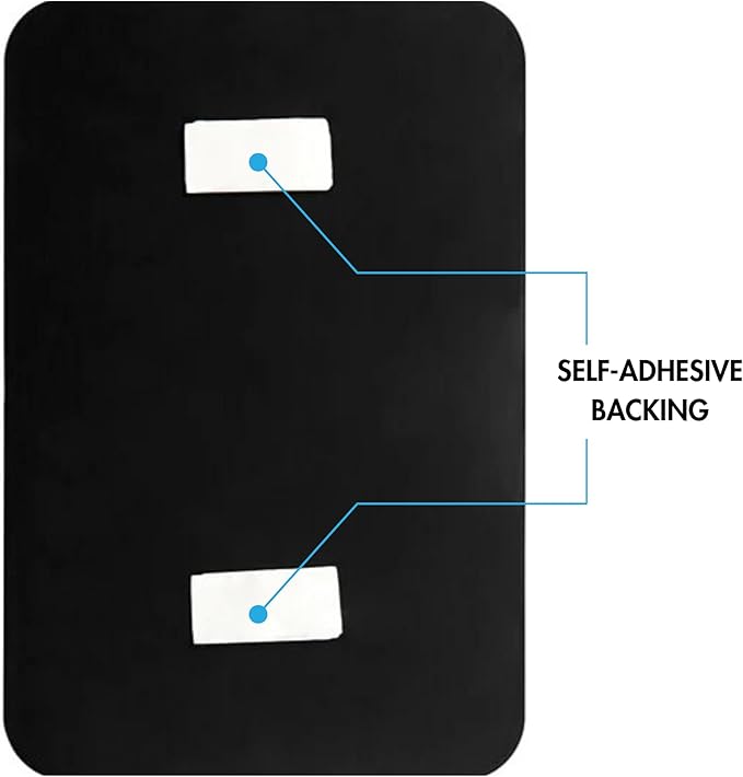 ADA Stairs Sign with Braille with Adhesive Back - Durable and Wipe Clean Plastic - 9"X6" - Black and White - Business Restaurant Signage for Indicating Stairs - ADA Compliant - 1 PK