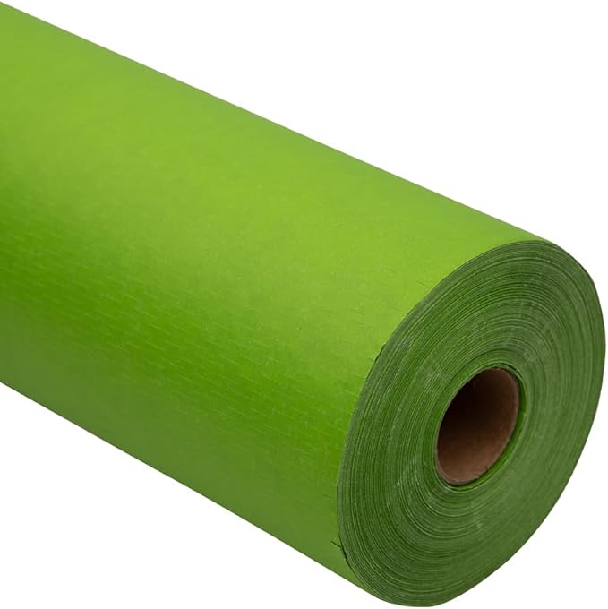 JAM PAPER Honeycomb Packing Paper Roll - 12" x 328' - Emerald Green - 328 Sq Ft - 80 GSM - Roll Sold Individually