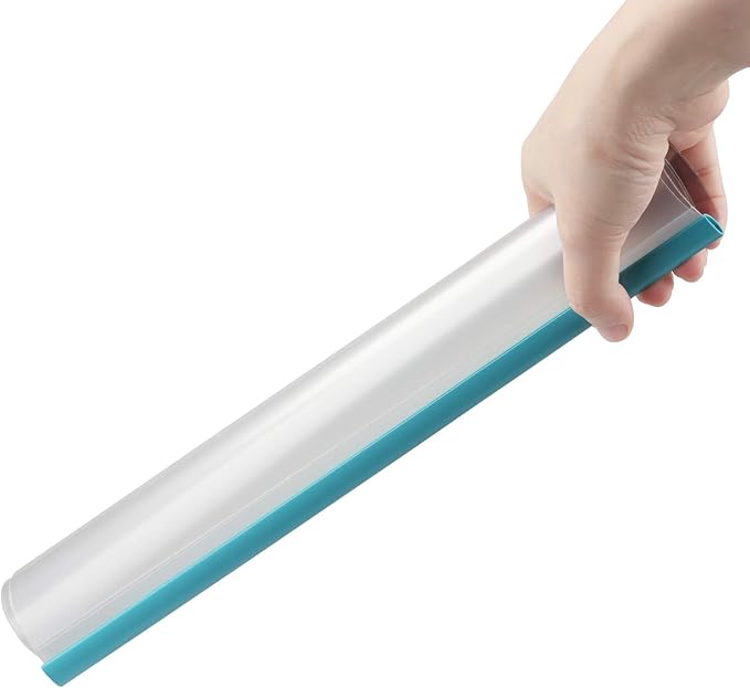 Report Covers with Sliding Bar, Clear Paper Protector Sleeves, 12.2 x 8.5 Inch (10 PCs)