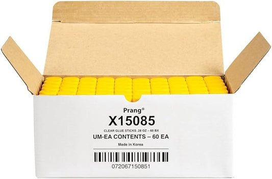 Prang Washable Glue Stick, Clear, 28 Oz., 60 Count