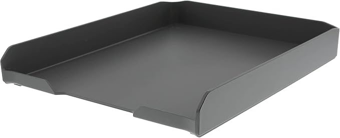 Bostitch Office Konnect™ Letter Tray, Fits 9.75" x 12" Sized Documents, Gray
