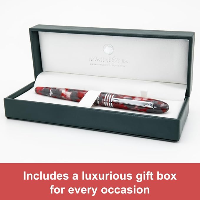 Monteverde Ruby Mountain Fountain Pen - EF