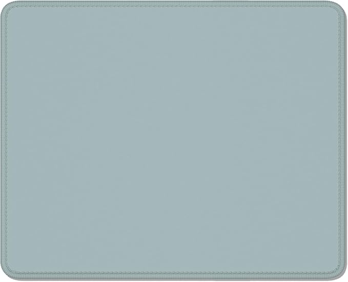 Auhoahsil Blue Mouse Pad, 12 x 10 Inch Square Mousepad, 3mm Thick Rubber Mouse Mat with Pretty Design, Premium-Textured Non-Slip for Gaming Work Office Wireless Mouse Men Women