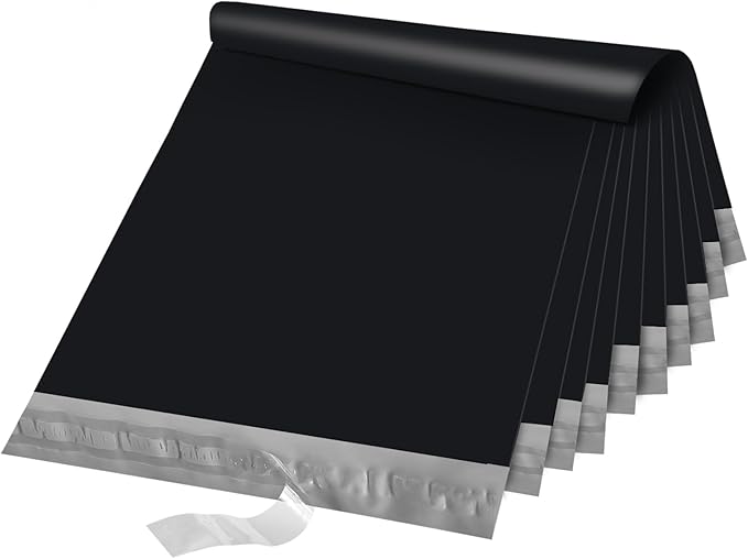 Fuxury 19x24 Inch 50 Pack Large Shipping Poly Envelopes Mailers,Self Adhesive Shipping Bags for Clothing,Waterproof and Flexible Package Shipping Bags for Small Business,Keep Items Protected